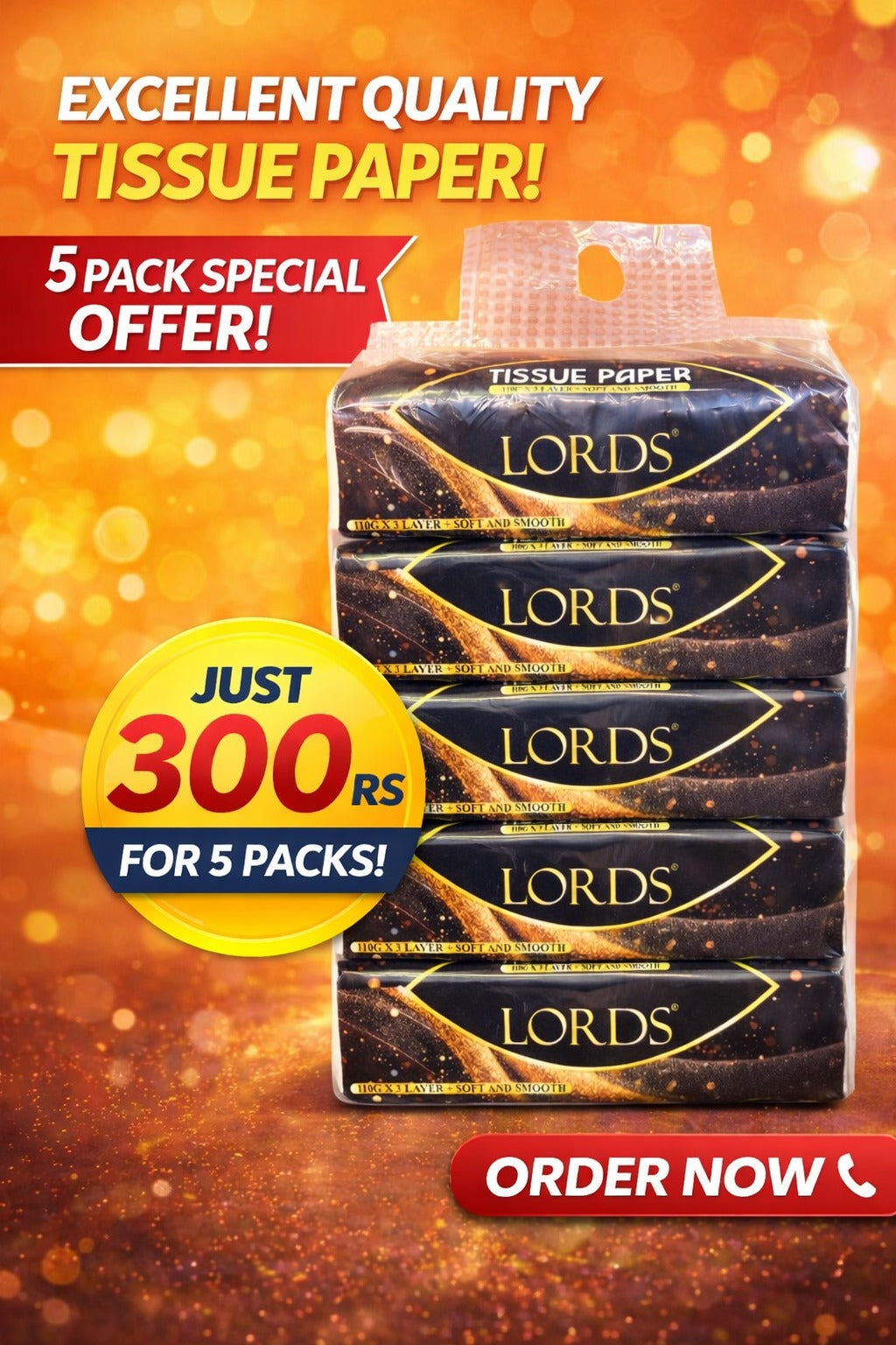 LORDS TISSUE 5 COMBOS